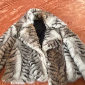 Buffalo faux fur jacket